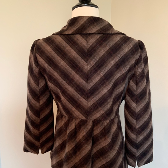Banana Republic Wool Peplum Jacket, Size Small - Picture 2 of 2